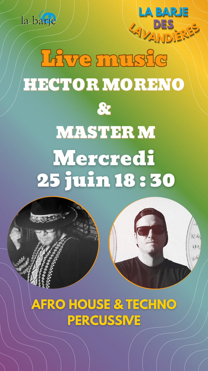 L'association La Barje Affiche du live music