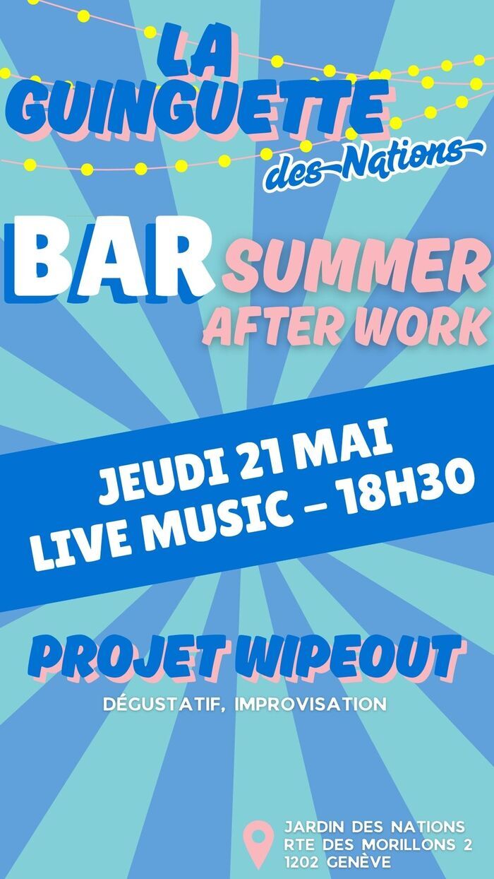 Jardin des Nations, Live Music, jeudi 21 mai, 18h30