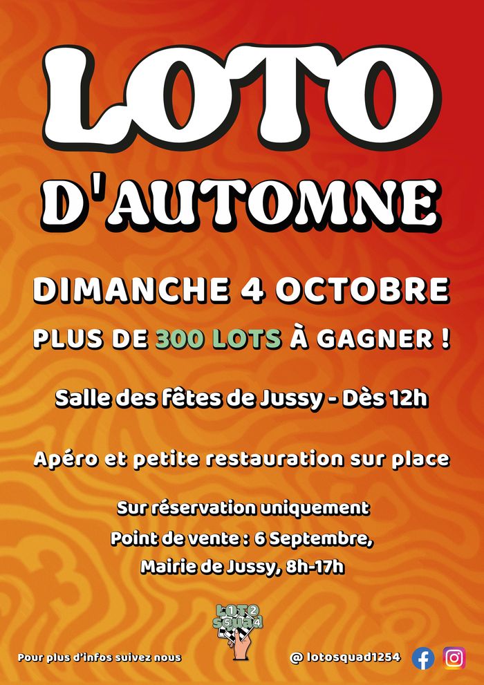 Affiche du loto