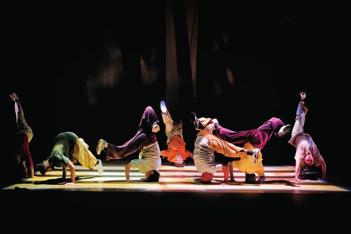 danseurs sur la tête