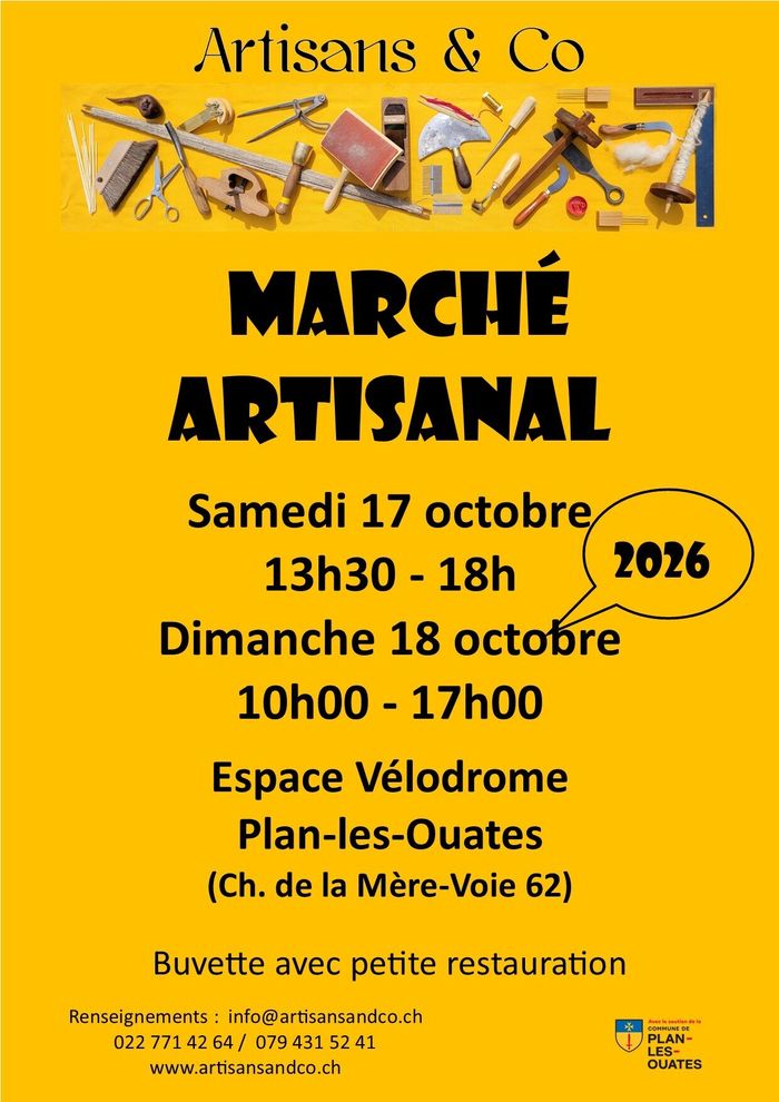 Marché artisanal à Plan-les-Ouates