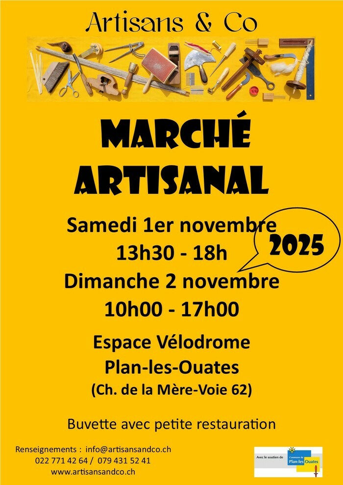 Artisans & Co Marché artisanal avec buvette