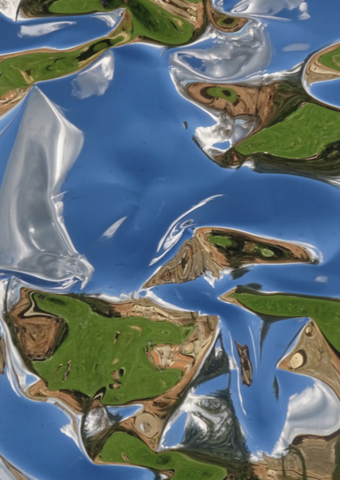 Une méandre d'eau