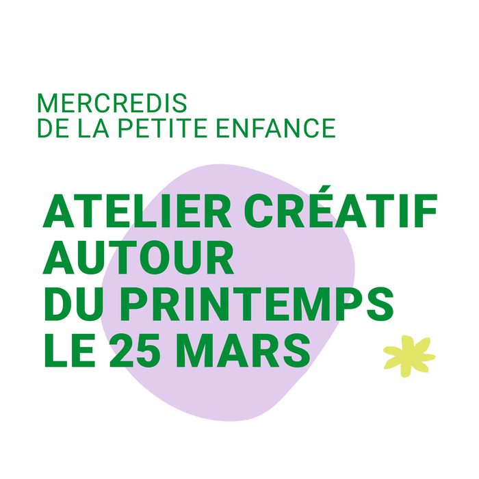 Atelier créatif autour du printemps