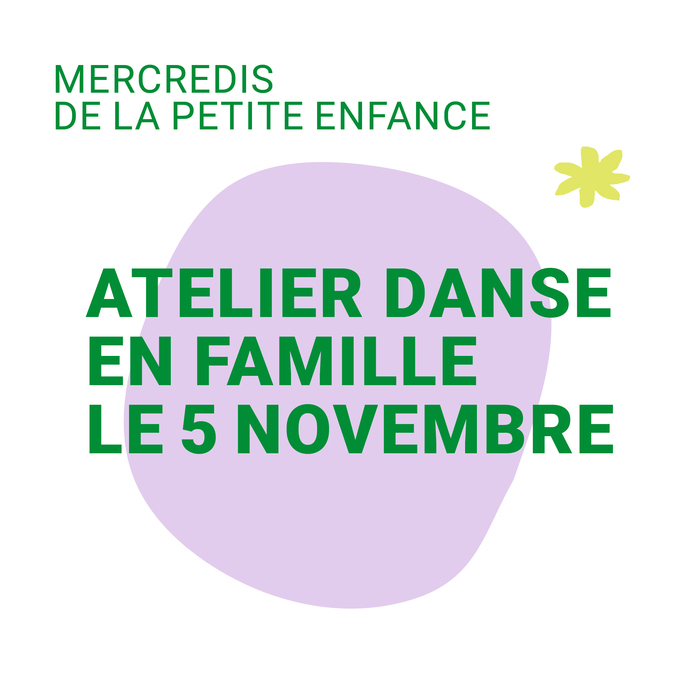 Marie Marcon Atelier Danse en famille le 5 novembre