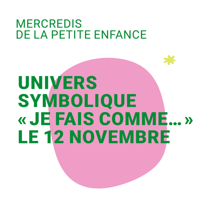 Marie Marcon Univers symbolique « Je fais comme… » le 12 novembre
