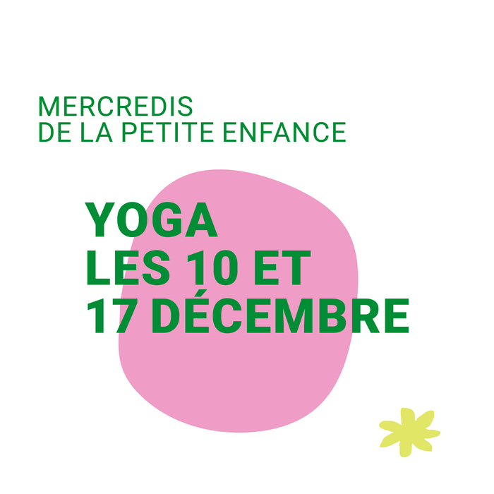 Yoga les 10 et 17 décembre