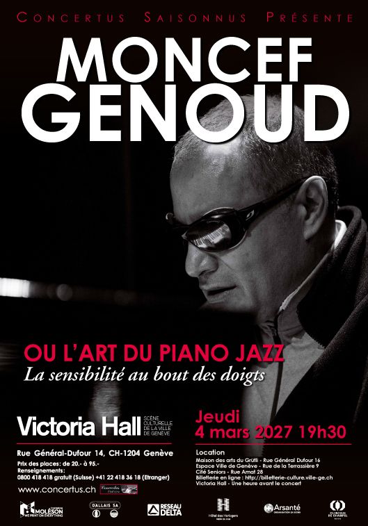 Le pianiste Moncef Genoud