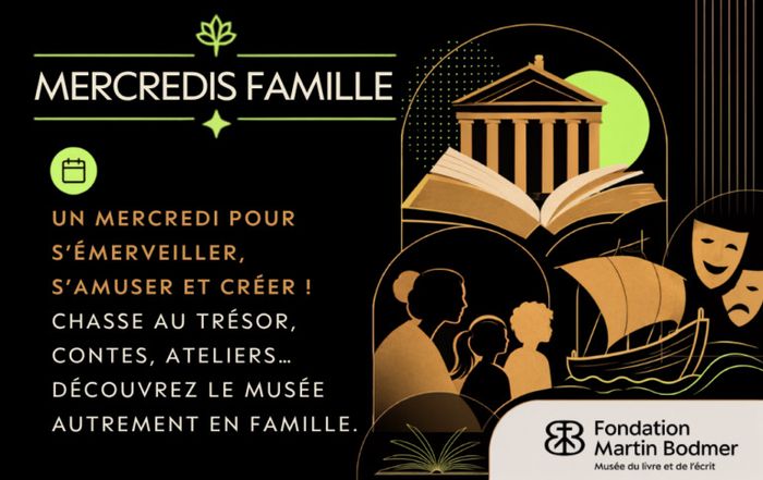 Des Mercredis pour s'émerveiller, s'amuser et créer au musée de la Bodmer !