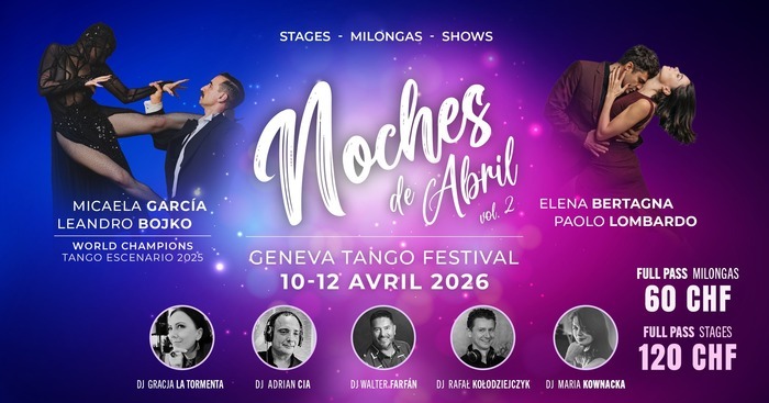 Flyer de l'événement avec les enseignants du cours et DJs