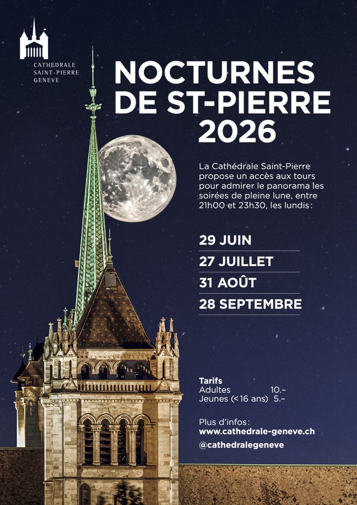 Affiche des Nocturnes de St-Pierre