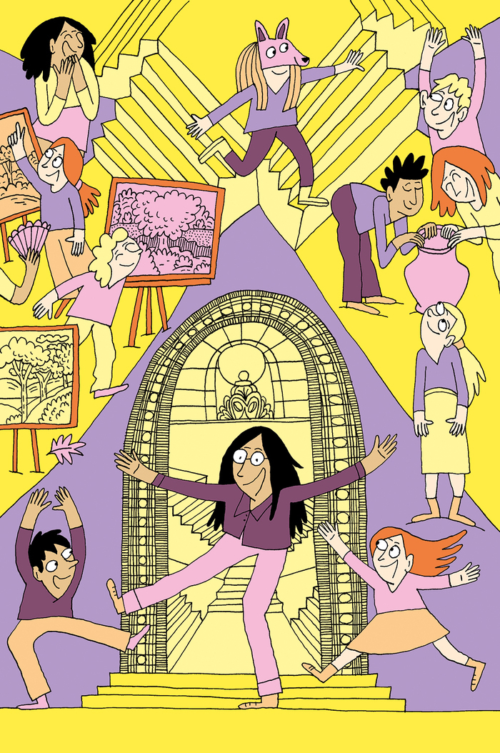 Illustration de l'événement, illustration d'Adrienne Barman