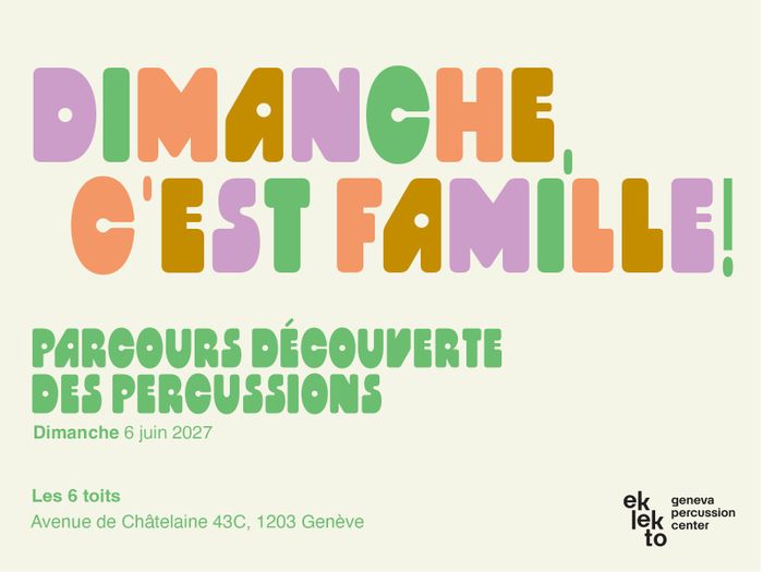 Parcours découverte des percussions
