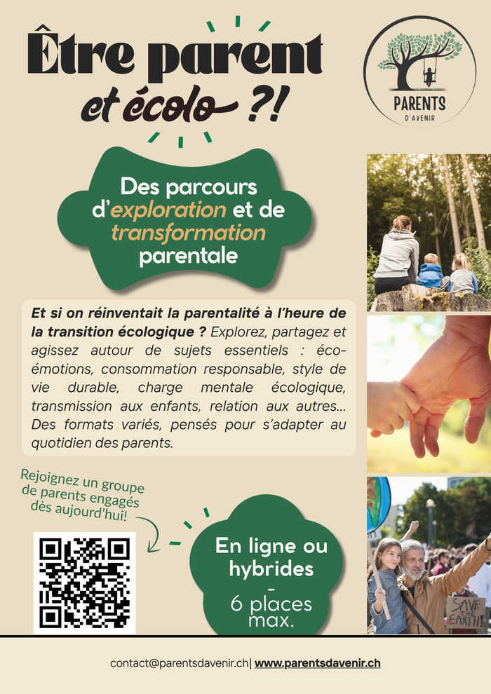 Ateliers pour parents à l'ère de la crise écologique