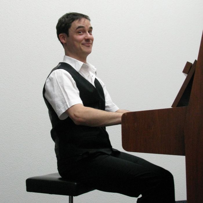 Olivier Grimm au piano