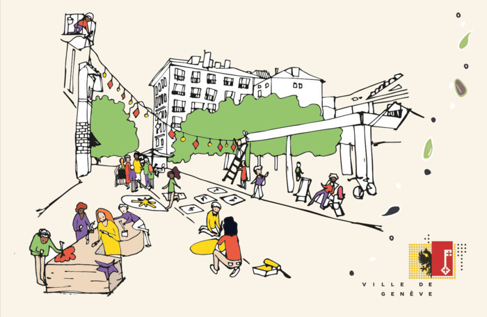 les fmr & Atelier MOPA Illustration de la rue