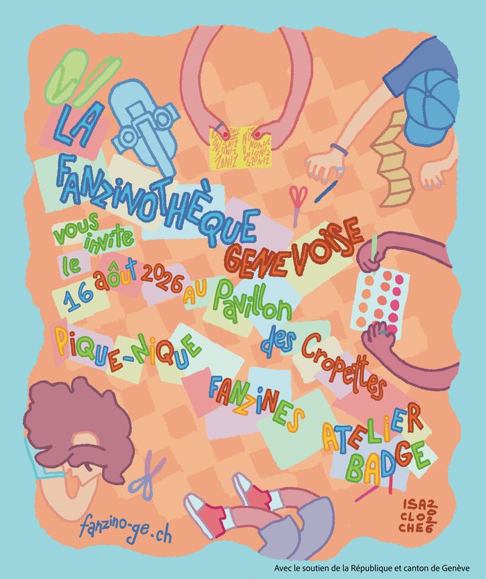 Flyer illustré en dessin