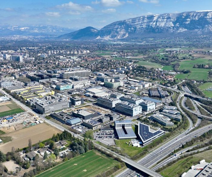 La zone industrielle de Plan-les-Ouates, au pied du Salève