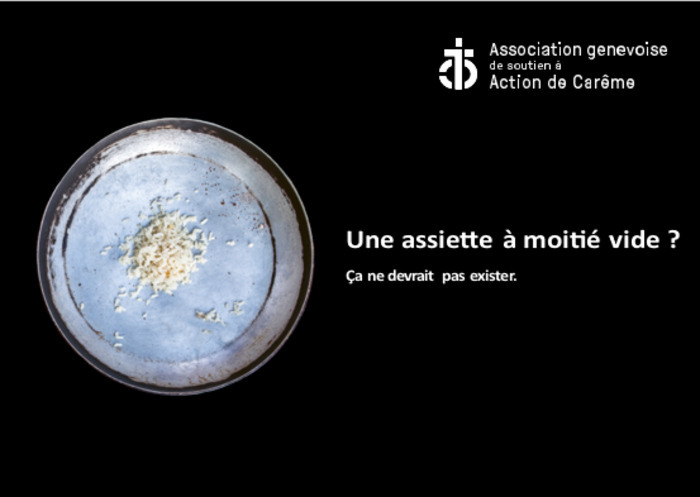 Une assiette à moitié vide, contenant des semences