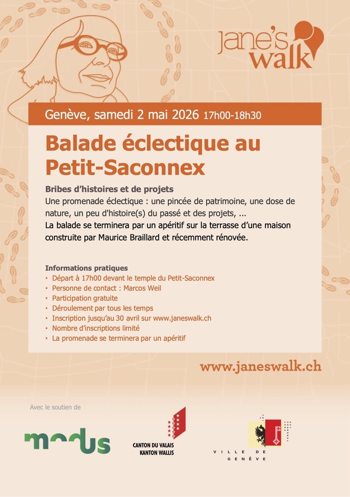 Flyer programme promenade