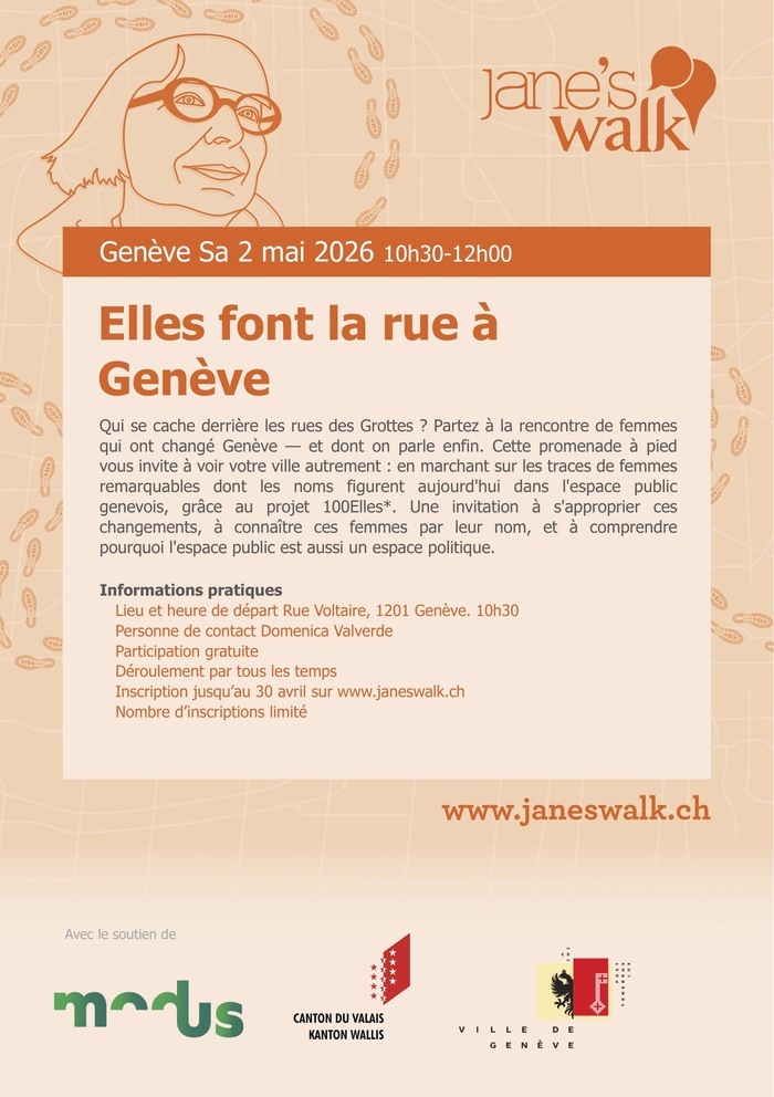 Flyer programme promenade