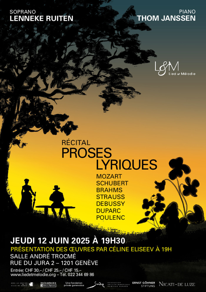 Récital Proses Lyriques