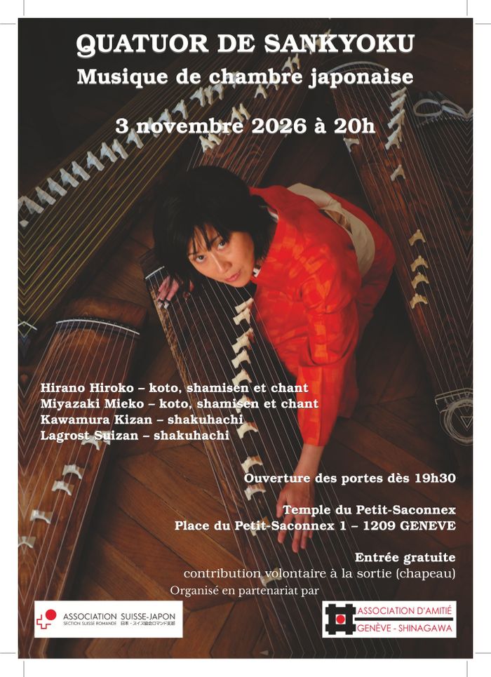 Concert de Sankyoku : musique de chambre japonaise