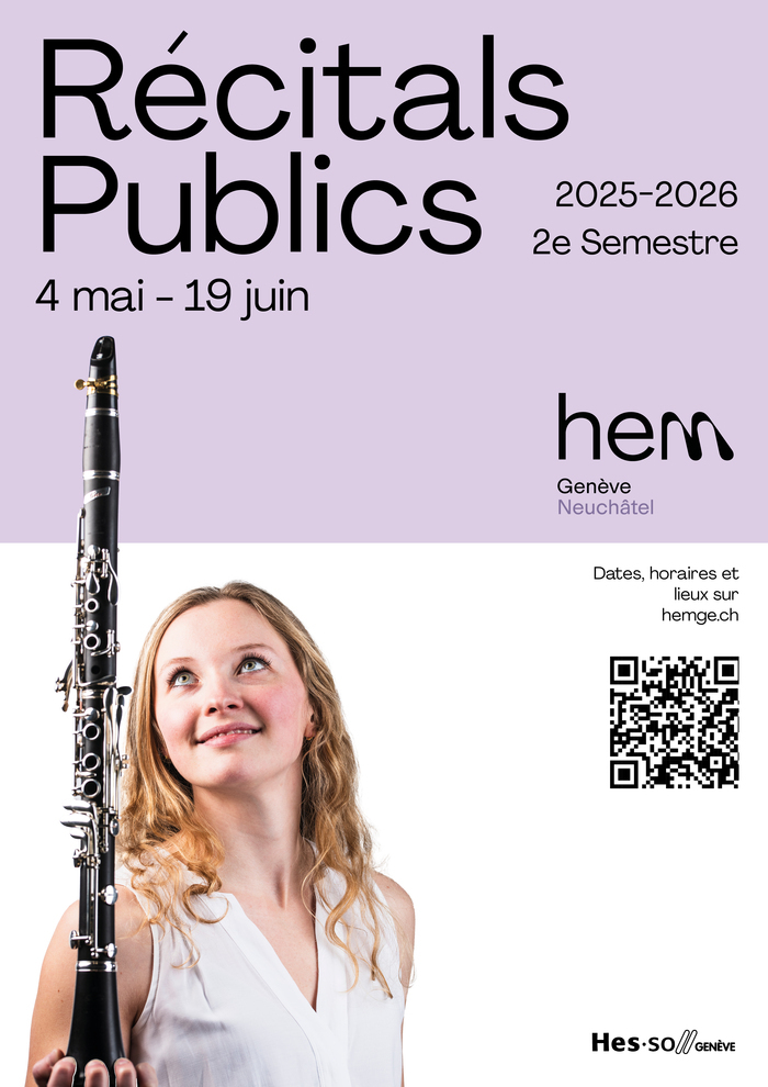 Affiche récitals publics du 4 mai au 19 juin
