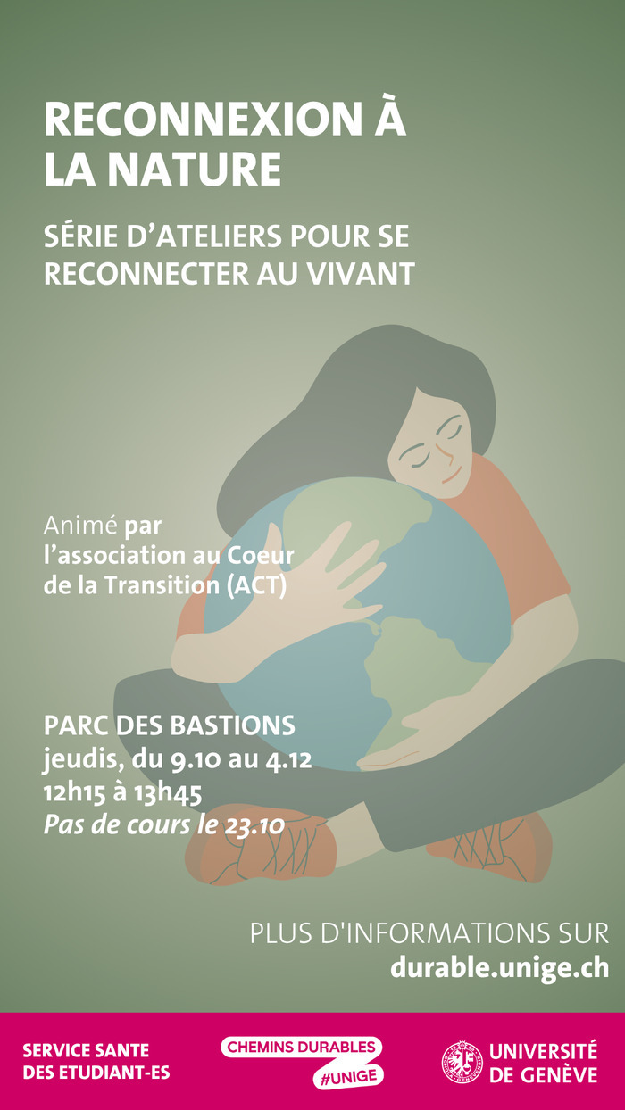 Personne serrant une planète avec les informations sur les ateliers