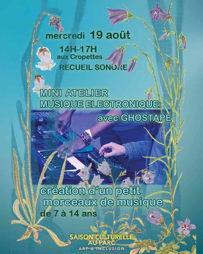 flyer de l'atelier avec Ghostape