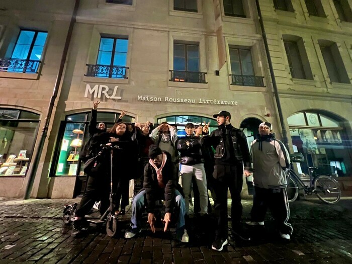 DR Collectif rap devant MRL