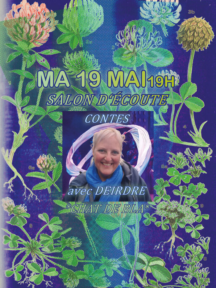 flyer de l'activité de conte.