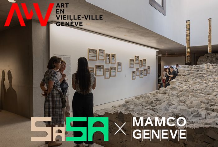site archéologique Saint-Antoine, vestige et accrochage temporaire