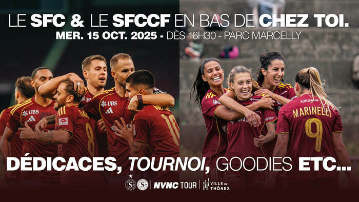 photos des joueurs avec les informations de l'événement