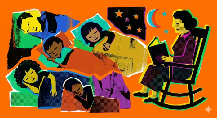 image dessin sieste contée