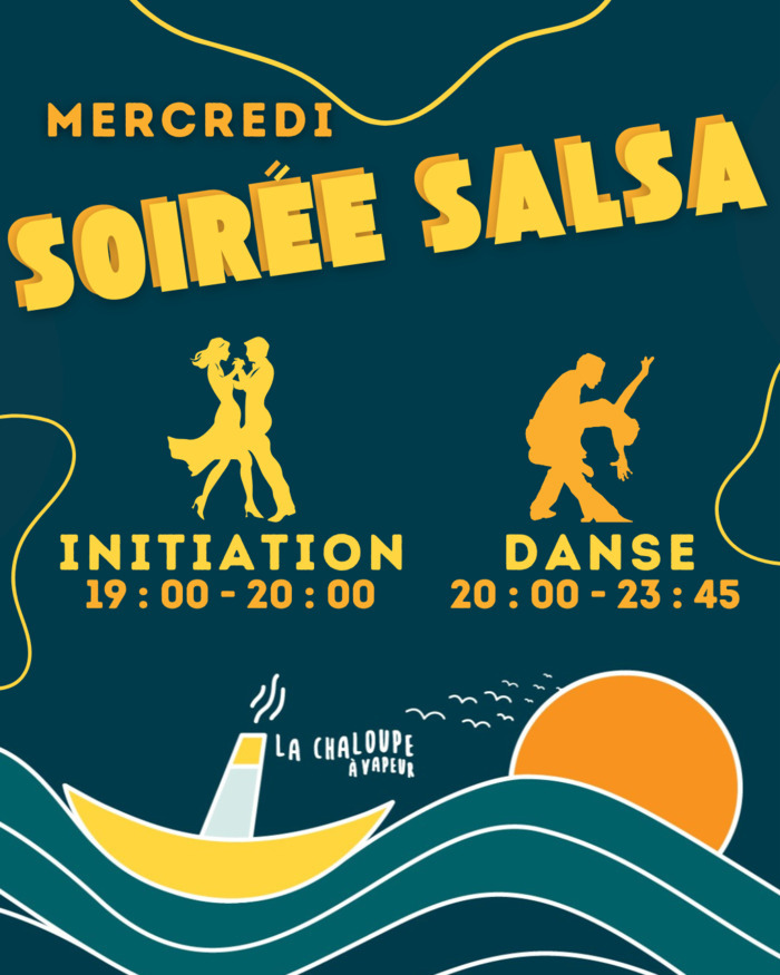 L'association La Barje Affiche de la soirée Salsa