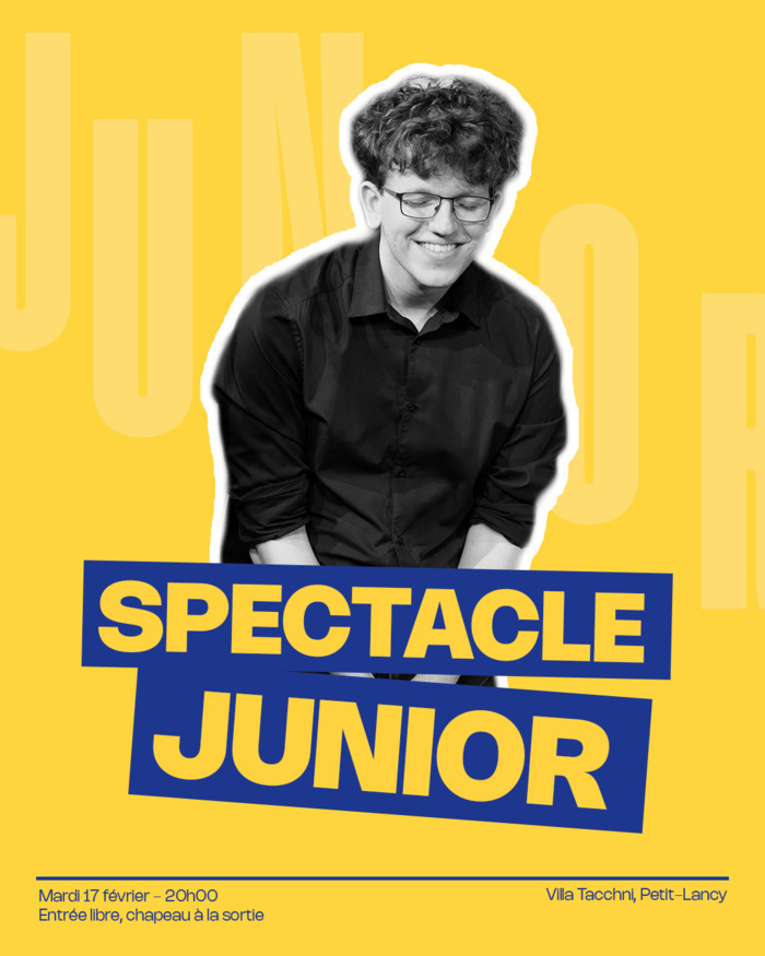 Improvisateurice en action et titre de l'évènement