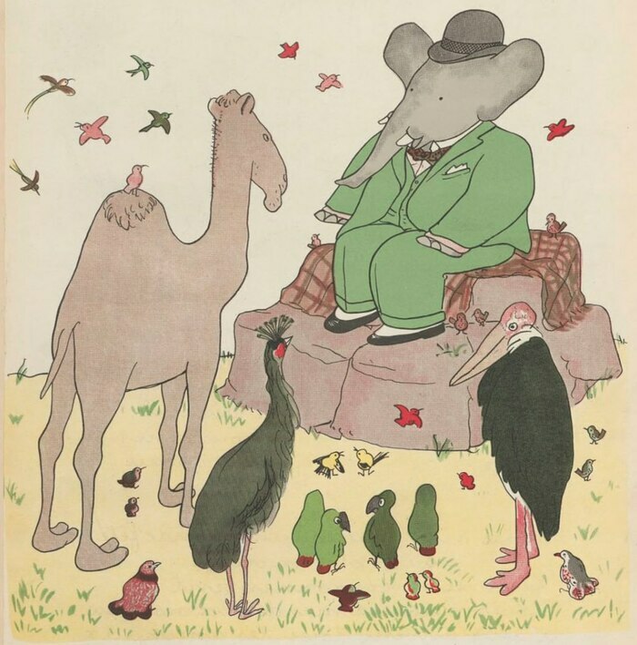 Histoire de Babar : le petit éléphant
