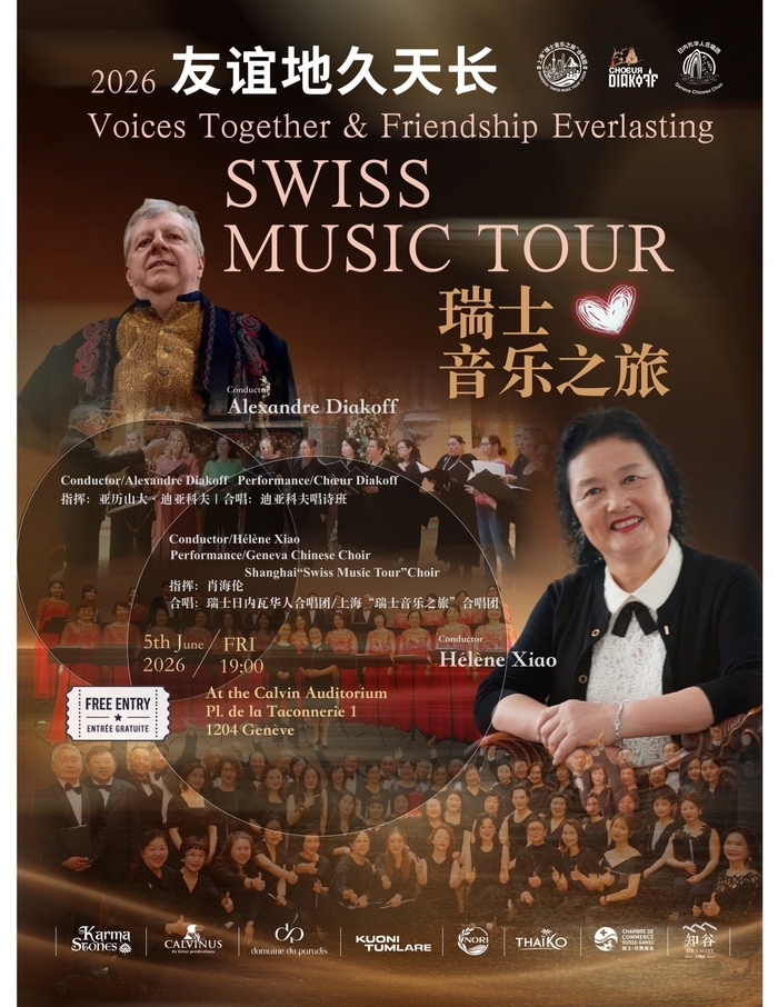 Cette image est l'affiche du concert mettant en scène l'orchestre