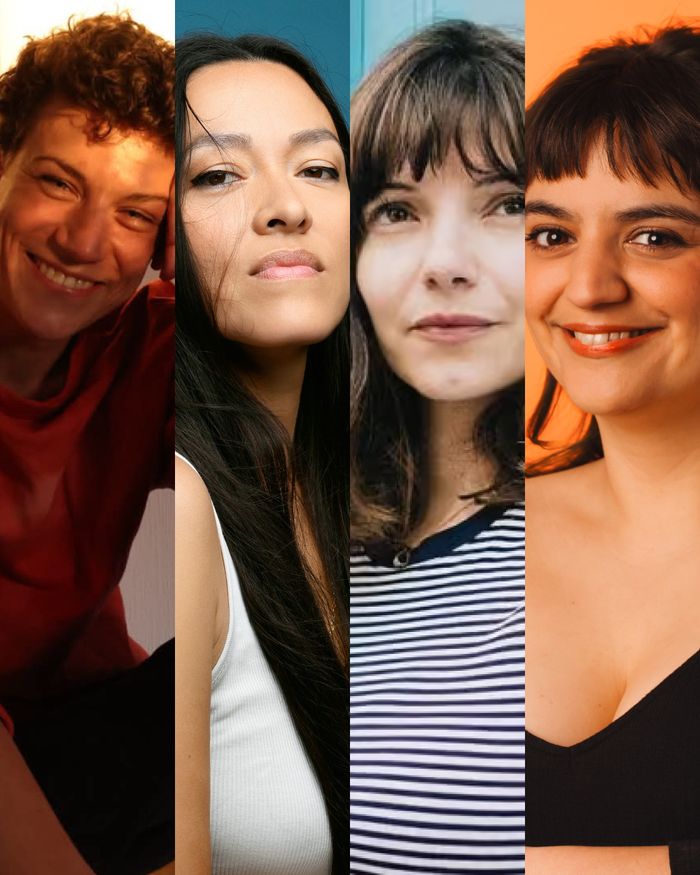 Portraits des quatre participantes