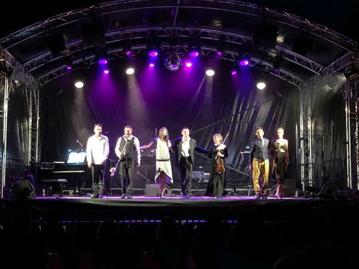 Le groupe Tango Indigo en concert