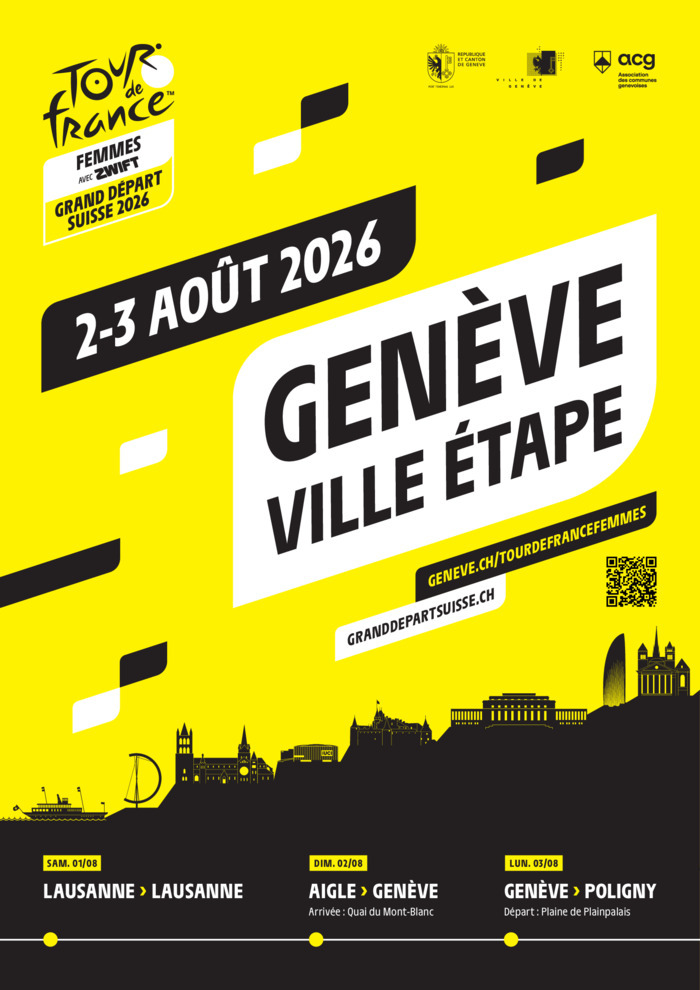 Affiche avec toute les informations pratique à l'évènement.