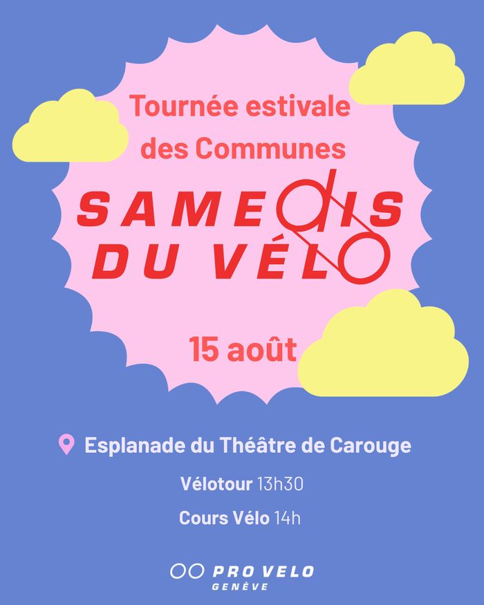 Tournée estivale des Communes - Samedi du Vélos 15 août 2026