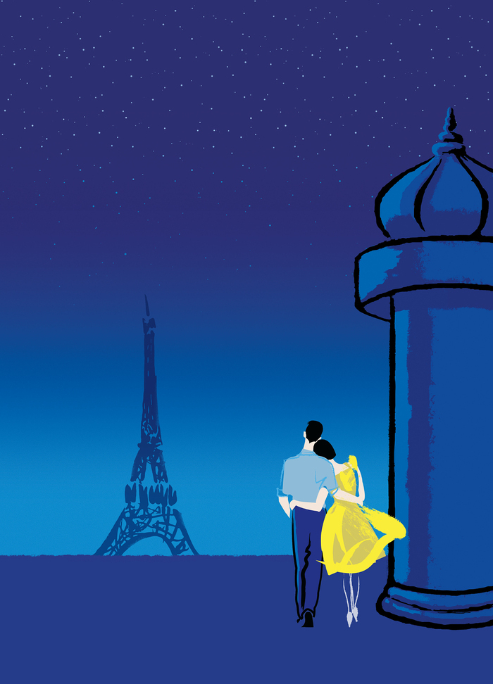 Illustration de la comédie musicale "Un Américain à Paris"