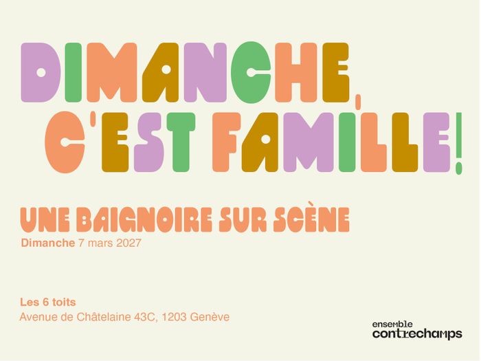 Une baignoire sur scène