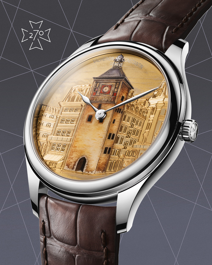 Vacheron Constantin Les Cabinotiers
Hommage à la Tour de l'Île et à la Ville de Genève