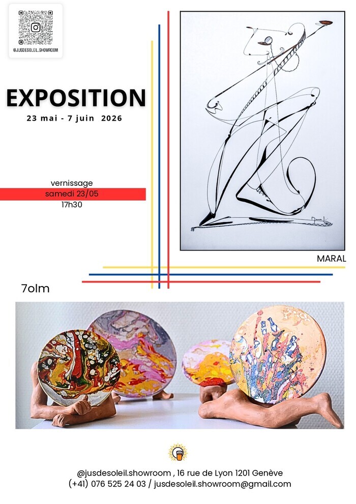 Deux oeuvres des artistes Maral et 7OlM حلم (dessins, peintures et sculptures)