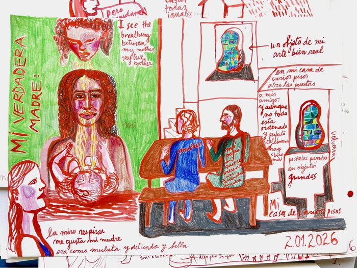 "La Madre que me enseña a respirar", 2026, Marisa Cornejo