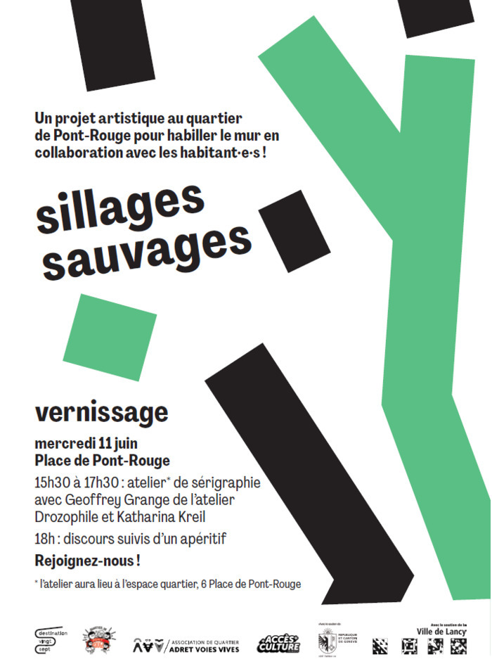 Destination 27 Affiche vernissage sillages sauvages 11 juin