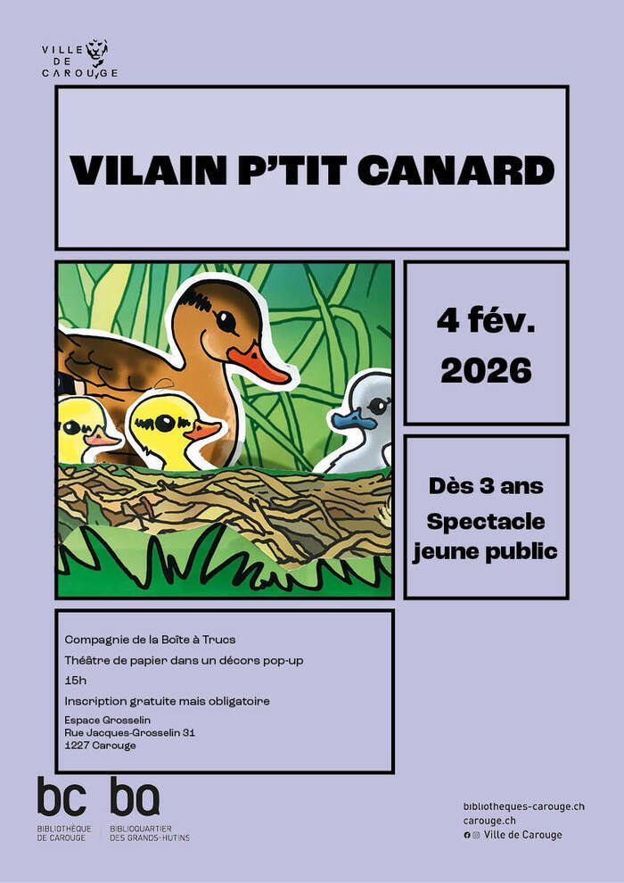 Image de plusieurs petits canards dans un nid entourés d'une cane.